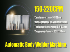 Allgemeiner Dosen-Körper-Schweißer Machine For Food kann, Maschine herstellend