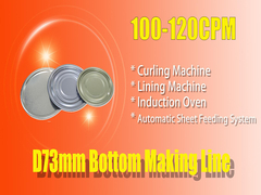 Induktion, die Oven For Metal Can Making-Maschine kuriert