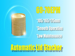 Automatisches Metall kann, Spannung des Maschinen-Deckel-Stapler-machend 380V 50Hz