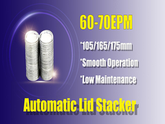 Automatisches Metall kann, Spannung des Maschinen-Deckel-Stapler-machend 380V 50Hz