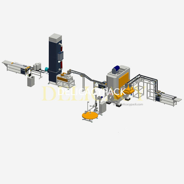 3 einfache Maschine des offenen Endes der Phasen-380V automatisch für Tin Can End Lids Making