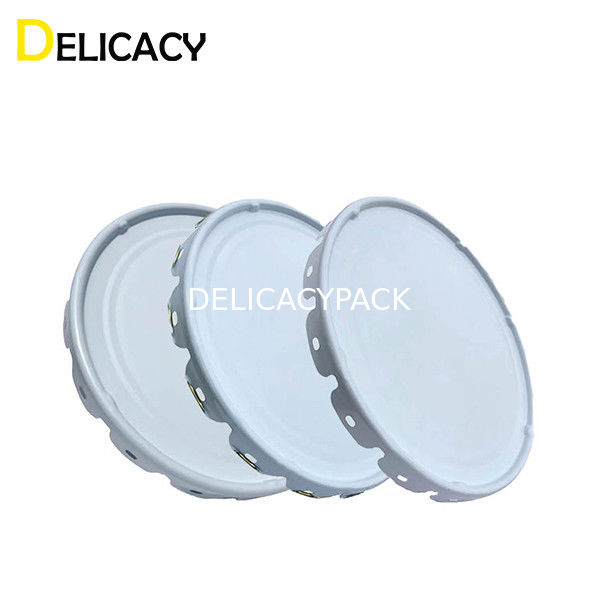 Zinnblech-Substrat-Eisen-Metalldosendeckel für 10L ringsum industriellen chemischen Farben-Eimer