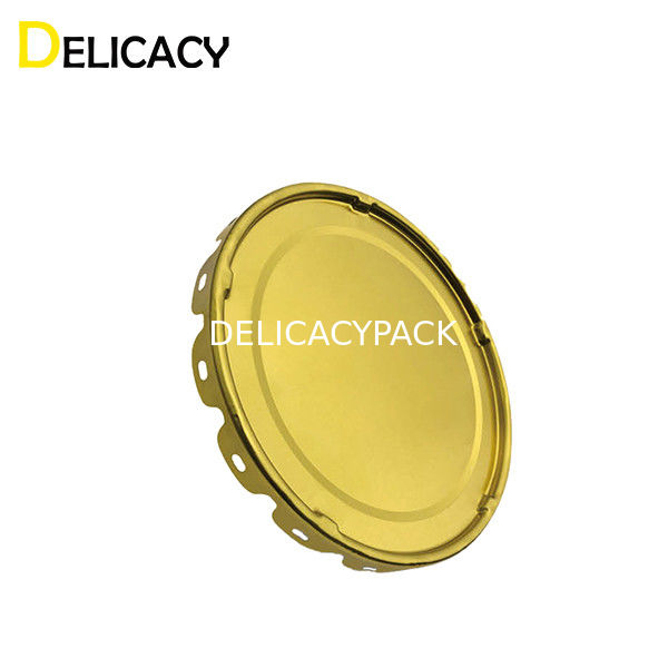 Zinnblech-Substrat-Eisen-Metalldosendeckel für 10L ringsum industriellen chemischen Farben-Eimer