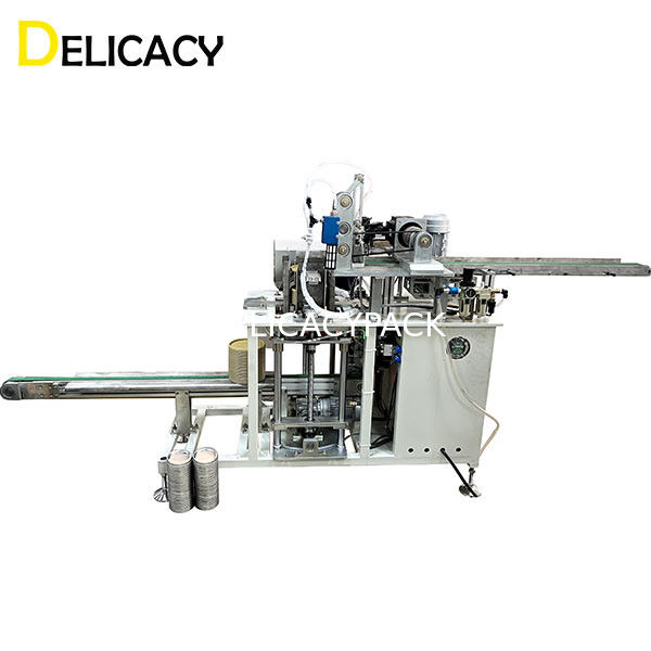 Automatisches Metall kann, Spannung des Maschinen-Deckel-Stapler-machend 380V 50Hz