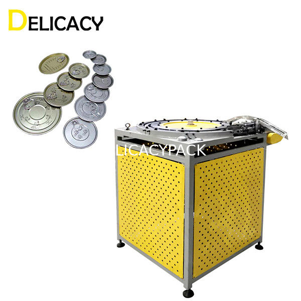 Die Linie, die Tin Can Production Machine For kräuselt, asphaltieren Tin Can End Making 1500 beendet/Minute