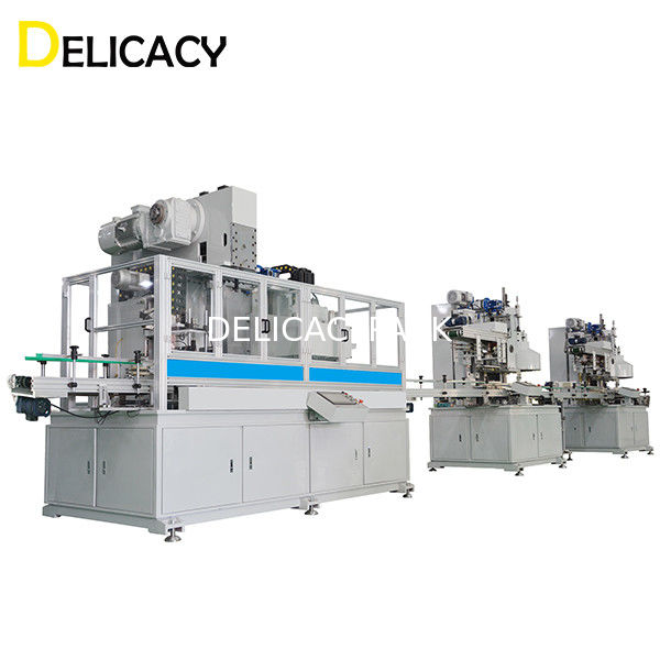 Automatisches Maschine zur Herstellung von Blechdosen For kleines Quadrat-rechteckige Dosen-Körper-Herstellung 30CPM