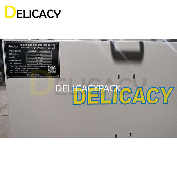 Nachhaltigkeit Aerosolkanal Leckdetektor für Aerosolkanal Maschine angepasste Farbe