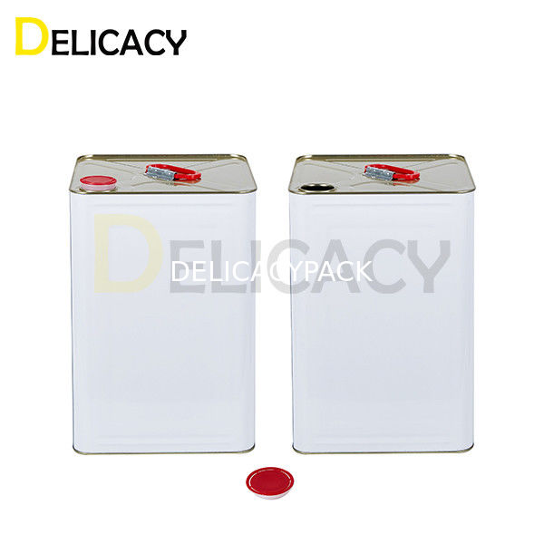 3 Phasen vollautomatische Produktionslinie für 18L Quadrat Tin Can Eisenbehälter